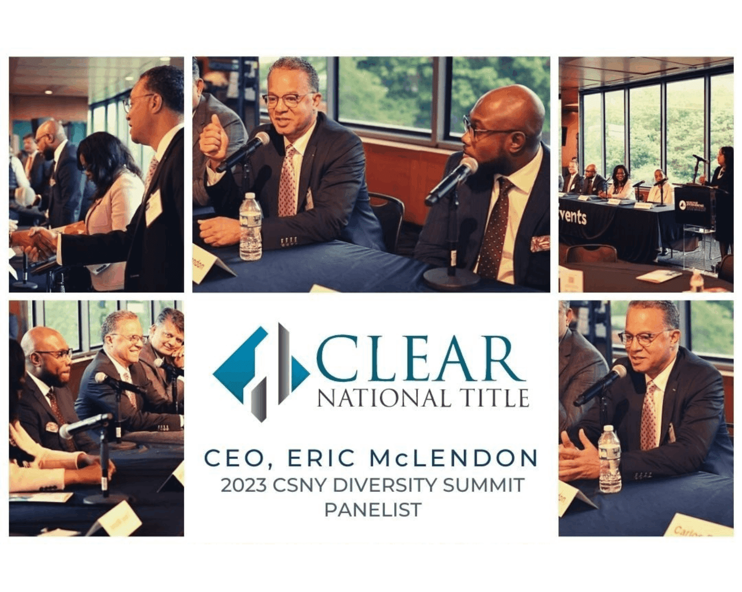 Panel discussion at the 2023 C2NS Diversity Summit with CEO Eric McLendon.